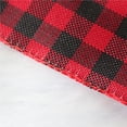 thumbnail image 2 of Wosthever 2 rollos de cinta a cuadros, cintas estampadas a cuadros rojas y negras, cintas de tela artesanal, decoraciones para envolver regalos Kits de decoración para fiestas, 2 of 6