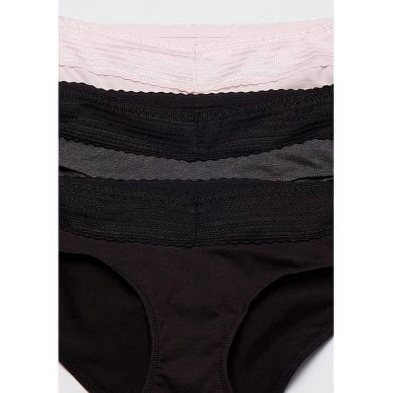 Warner's No Pinch 3 Pack Cotton Hipster Lace Panties - Discount