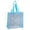 Light Blue, variant on ibiyuan Clear Tote Bags Small Clear Bag Tote Bag with Handles for Stadium Work Beach Sports Clear Gift Bags