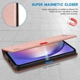 thumbnail image 3 of Samsung Galaxy A54 5G Wallet Case with [RFID Blocking] Card Slot Stand Strong Magnetic Leather Flip Fold, 3 of 5