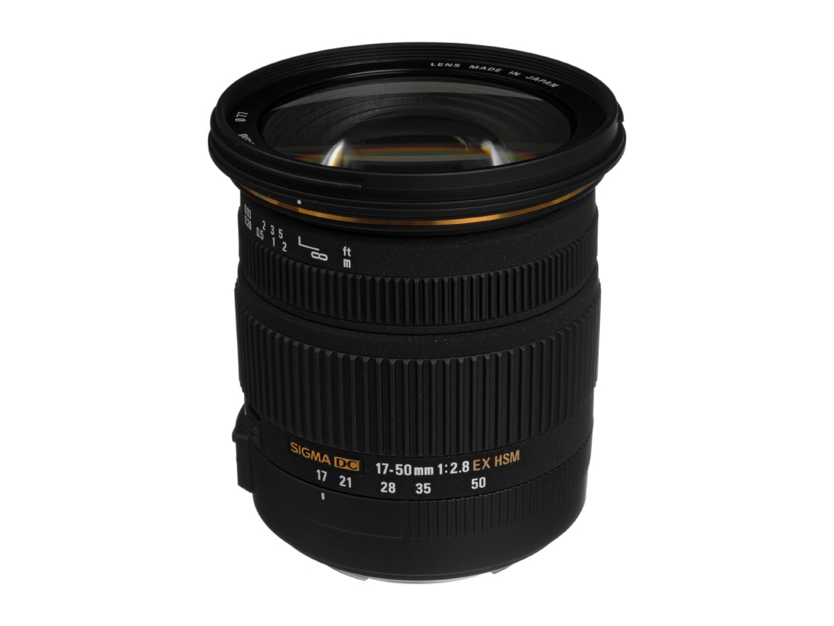 Sigma 17-50mm f/2.8 EX DC OS HSM Zoom Lens for Canon EOS Digital
