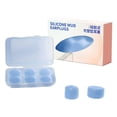 thumbnail image 1 of 3 Pairs Soft Silicone Clay Earplugs Small Ear Plugs Isolates Noise, 1 of 8