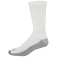 thumbnail image 2 of Dickies Men's Dri-Tech Crew Socks, 12 pack- Black/White Ext size 12-15, 2 of 7