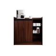 thumbnail image 1 of Mueble Estación de Café Multiusos, Mesa Auxiliar con Amplio Almacenamiento, Diseño Minimalista., 1 of 5