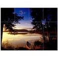 thumbnail image 1 of Lake Photo Ceramic Tile Mural Kitchen Backsplash Bathroom Shower 405321-L43, 1 of 3