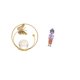 thumbnail image 5 of Estatua de bola de cristal, muñeca geisha japonesa con kimono, escultura de resina, figura de hierro, decoración, adorno artístico, adecuado para, 5 of 8