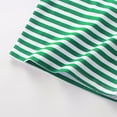 thumbnail image 5 of Shirts for Girls Summer Tops for Kids Stripe Print Casual Sports Short Sleeve Round-Neck Cotton Blouses for Kids Loose Basic Cute T-Shirts 2-10 Years, 5 of 5