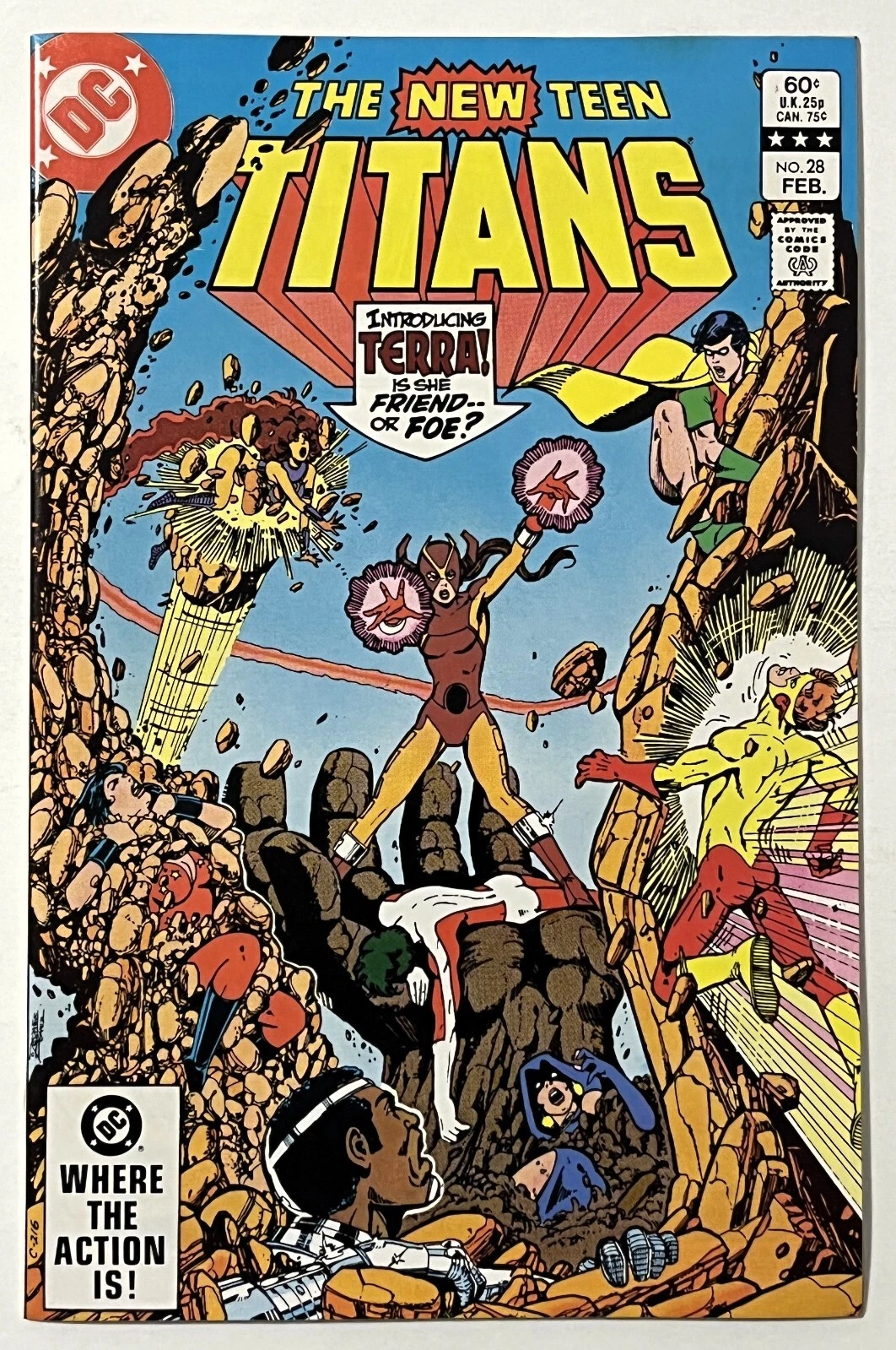 The New Teen Titans #28 Series DC Comics 1980 Comic Book