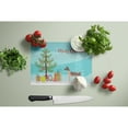 thumbnail image 3 of American Hairless Terrier Christmas Tree Glass Cutting Board Large, 3 of 4