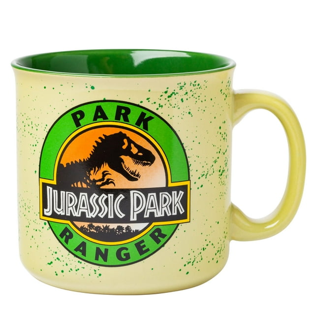 Taza de café Silver Buffalo Jurassic Park Park Ranger 600 ml