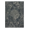 thumbnail image 3 of Unique Loom Portland Collection Area Rug - Woodburn (7' 1" x 10' Rectangle Blue/Ivory), 3 of 12