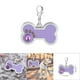 thumbnail image 1 of Etiqueta De Nombre De Gato, Etiqueta De Perro Essentials Para Cachorros Etiqueta De Nombre De Identificación De Mascota Personalizada Colgante De Collar Con Forma De Hueso, 1 of 7