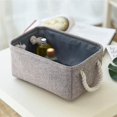 thumbnail image 2 of Fabric Storage Cubes for Home Closet Organization - Grey, 2 of 3
