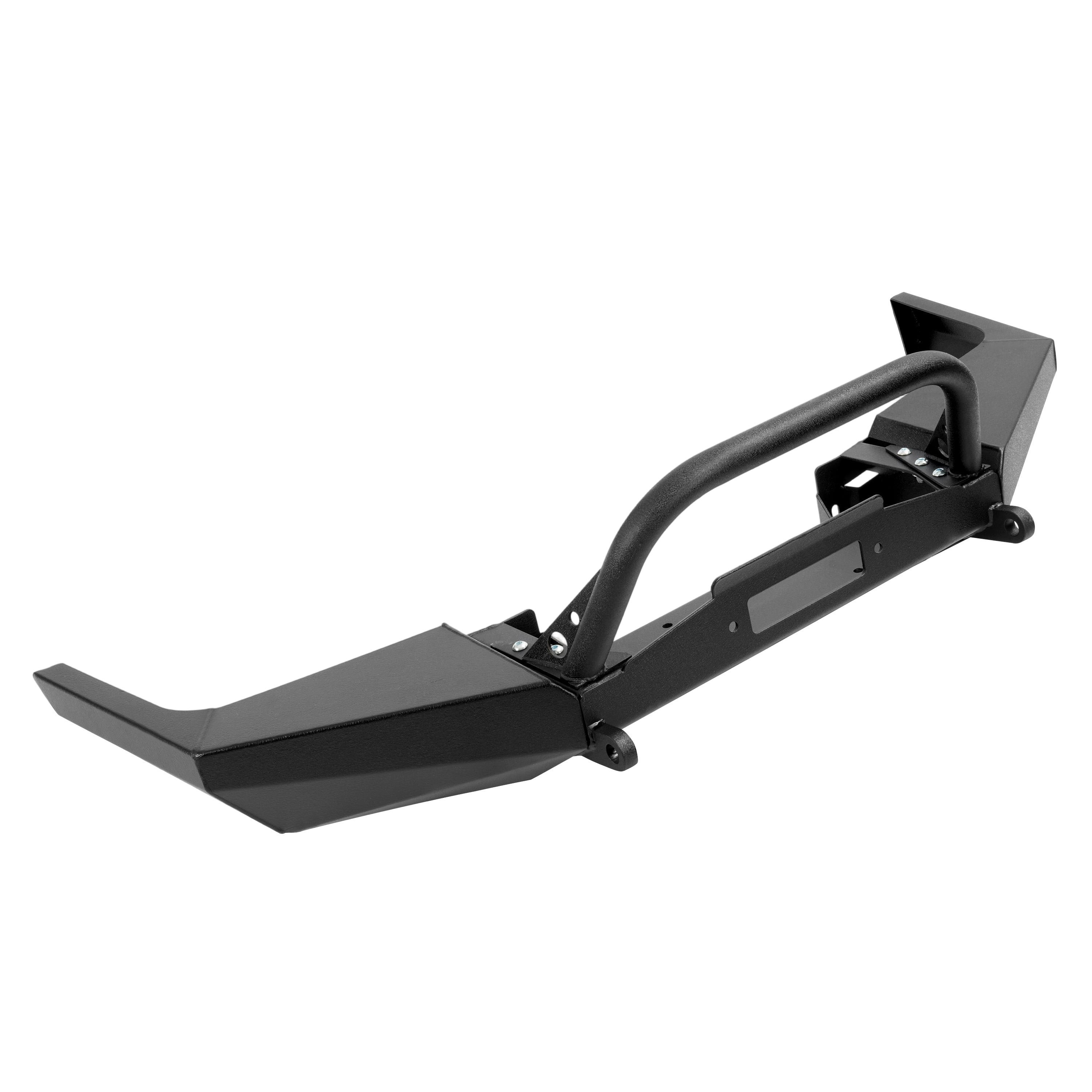 Kojem Front Bumper Assembly Compatible with 1995-2003 Ford Explorer Front Bumper Powder Coated Black Steel