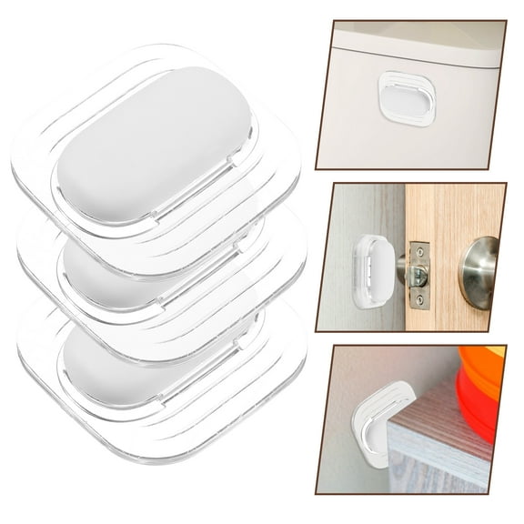 LEXSOMEO 3pcs Door Stopper Wall Protector Wall Door Stop Furniture Door Stopper Door Bumper