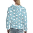 thumbnail image 7 of Goofa Funny Chicken for Women's Hooded Sweatshirt with Eye-catching Drawstrings- Lightweight Pullover Hoodie with Kangaroo Pocket, Perfect for Everyday Wear-X-Large, 7 of 7