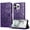 Darkpurple, variant on Allytechgroup Slim Case for iPhone 17 Pro with Credit Card Slot, PU Leather RFID Blocking Flip Wallet Phone Case Stand Shockproof Protective Back Cover for iPhone 17 Pro, Darkpurple