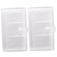 thumbnail image 5 of Houderco Card Album Pages Plastic Travel Document Storage 2Pack 7.66X4.52X0.90in, 5 of 8