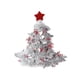 thumbnail image 2 of Sombrero Navideño De Plástico Adorno de estrella para la punta del árbol de Navidad: Gorro de Papá Noel, 38 x 34 x 18 cm, plateado (1 unidad) Rkxzt, 2 of 9