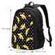 thumbnail image 5 of Balery Banana Mochila con carga USB para hombre y mujer - Mochila impermeable y antirrobo para laptop con puerto USB para viajes, trabajo, 5 of 7