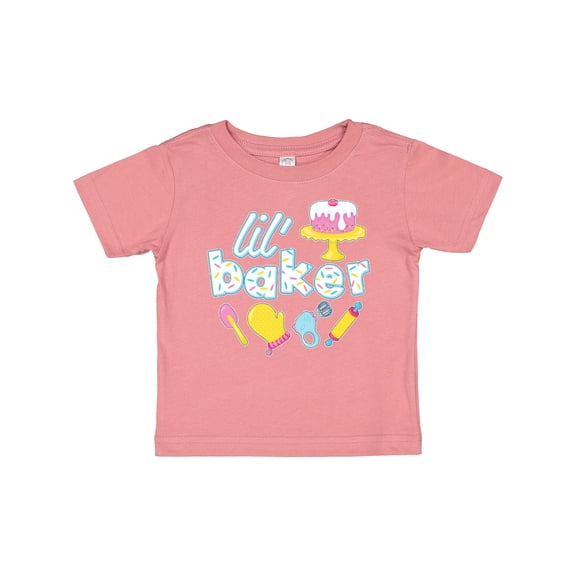 Inktastic Lil' Baker Icing and Cake Boys or Girls Baby T-Shirt