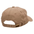 thumbnail image 4 of Golden Bridge Embroidered Unstructured Cotton Cap - Khaki OSFM, 4 of 5