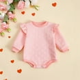 thumbnail image 2 of Toddler Baby Girl Romper Love Summer Baby Girl Clothes Long Sleeve Toddler Clothes 12-18 Months Girl Clothing Cute boys' and girls' clothing, 2 of 9