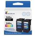 thumbnail image 1 of Cartucho de tinta Relcolor 245XL 246XL Color Negro para Canon Pro, 1 of 1