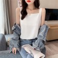thumbnail image 5 of Tank Top for Women, Comfy 2026 Summer Casual Loose Lightweight Sleeveless Shirts, White XL, 5 of 7