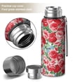 thumbnail image 2 of 20 Oz Pioneer Flower Coffee Tumbler Double Wall Insulated Stainless Steel Water Bottle | Metal Reusable Thermoses Flask with Cup Cap | Leak & Sweat Proof with Anti-Dust Lid, 2 of 7
