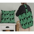 thumbnail image 5 of Soimoi Green Rayon Fabric Dots & Circle Geometric Printed Fabric 1 Yard 42 Inch Wide, 5 of 5