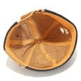 thumbnail image 4 of Xiao Hua Gorro de estibador desgastado con parche para hombre, estilo hip hop (negro), 4 of 5