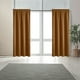 thumbnail image 5 of Cortinas opacas para sala de estar, par de paneles de 160 cm de ancho x 132 cm de largo, elegantes cortinas para dormitorio., 5 of 6