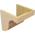 thumbnail image 5 of 12"W x 12"D x 12"H Wide Del Monte Rough Cedar Woodgrain TimberThane Corbel, Primed Tan, 5 of 6