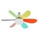 thumbnail image 1 of Ceiling Fans with Lights E27/26 Socket Screw in Ceiling Fan Socket Fan Light Ceiling Fans with Lights Multicolor,B, 1 of 5