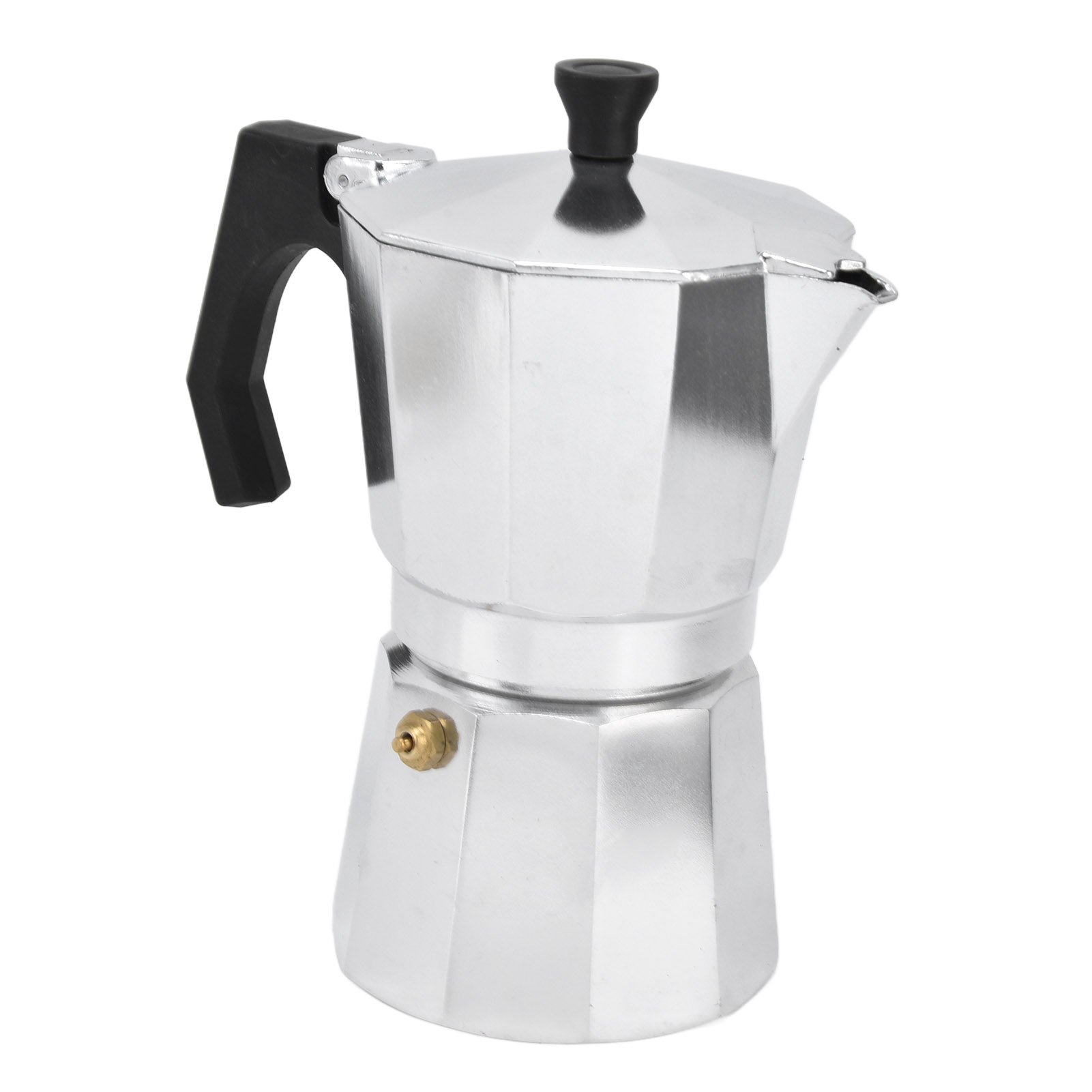 Stovetop Coffee Maker Aluminium Coffee Machine Octagonal