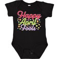 thumbnail image 3 of Inktastic Happy April Fools with Colorful Dots Boys or Girls Baby Bodysuit, 3 of 5