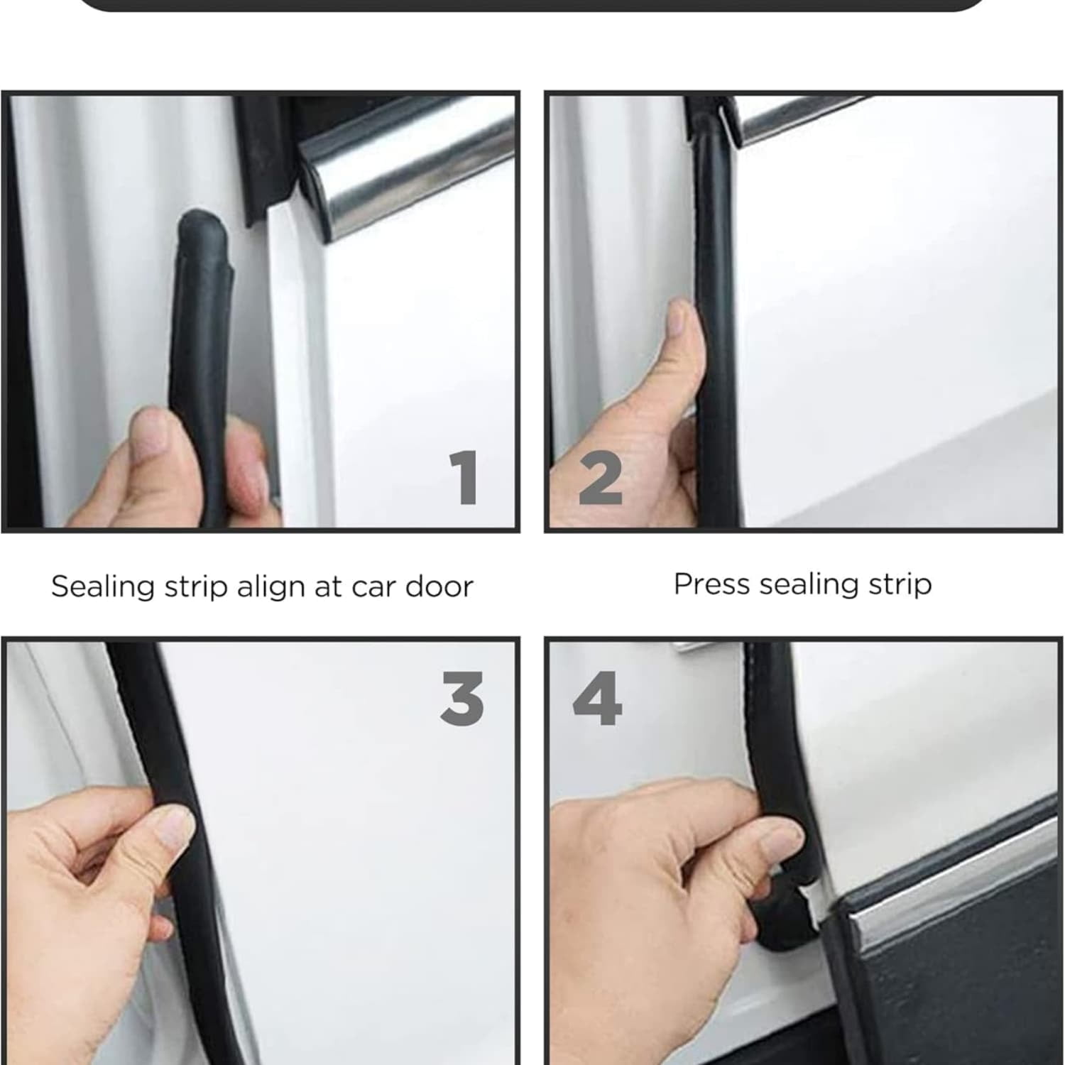 Rubber Edge Trim,Car Weather Striping,Door Rubber Seal Strip Trim Seal,Automotive Weather Stripping Edge Guard for Cars, Boats, RVs, Trucks, and Home Applications (30FT)