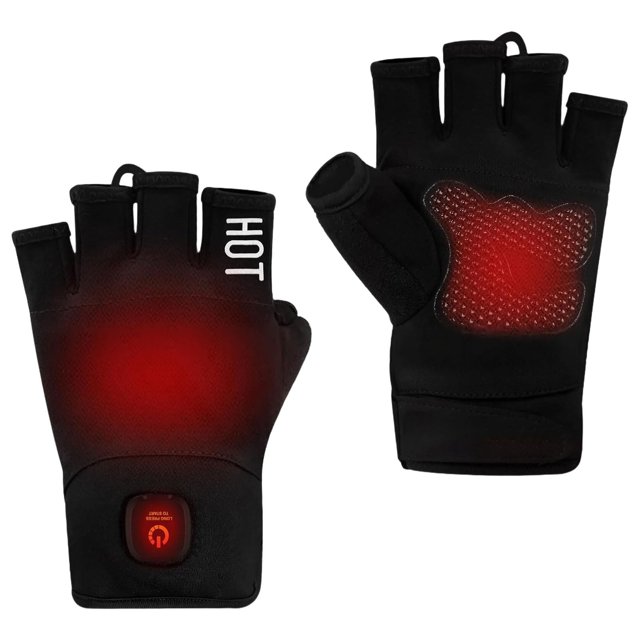 ERK Rechargeable Heated Fingerless Screen Cycling With Timer