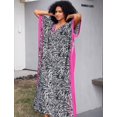 thumbnail image 2 of Edolynsa Women's Stylish Kaftan Dresses Maxi Beach Tops Long Caftan Loungewear Swimsuit Cover ups Summer Outfits Resort Wear House Wear, 2 of 7