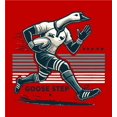 thumbnail image 4 of Rugby Goose Step Adult Red Crew Neck Short Sleeve Tee-Large, 4 of 4