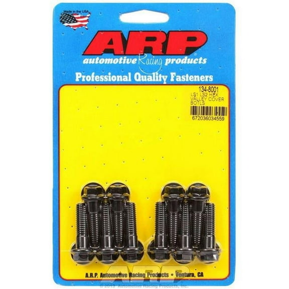 ARP INC. 134-8001 LS1 LS2 HEX VALLEY COVER BOLT KIT