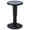 Black, variant on ECR4Kids SitWell Wobble Stool, Adjustable Height, Active Seating, Orange