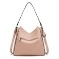 thumbnail image 6 of Montana West Purse and Wallet 2Pcs Set Hobo Crossbody Bag for Women Shoulder Handbags with Adjustable Strap, Pink, 6 of 6