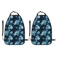 thumbnail image 2 of Uemuo Ink Rose Printed Car Back Seat Protector,2 Pcs Backseat Car Organizer, Kick Mats Back Seat Protector , Back Seat Organizer for Kids, 2 of 8