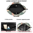 thumbnail image 3 of Green Boho Geometric and Plant Pattern Travel Tote Bags for Women Carry On,Large Weekender Bags for Women Travel,Multi Functional Duffle Bag for Work,Shopping,Sports, 3 of 5