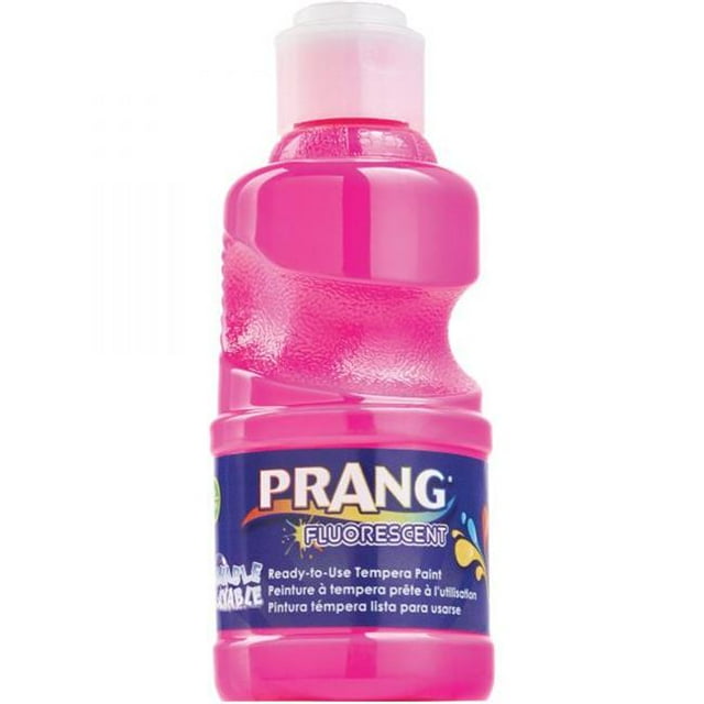 Prang DIXX11787 Peinture Lavable Prête à l'Emploi 8 oz , Rose Fluorescent