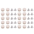 thumbnail image 2 of Ensemble de Boucles de Lacet en Laiton, 20 Pcs Kit de Réparation de Crochets de Bottes Boutons Accessoires Boucles à Illets avec Rivets pour Réparation de Bottes en Cuir, 2 of 7