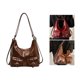 thumbnail image 1 of Bolso de hombro para mujer mochila casual de bolsillo para viajar con el trabajo de trabajo citas Marrón, 1 of 10