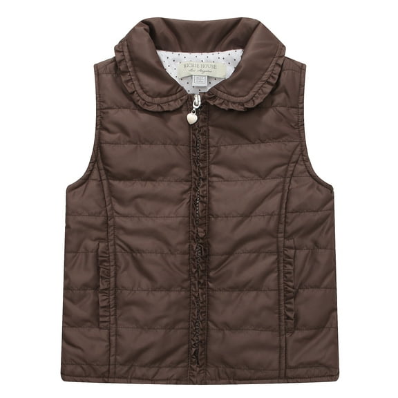 Richie House Girls' Padding Vest RH1348